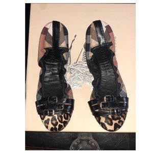 Burberry ballerina flats